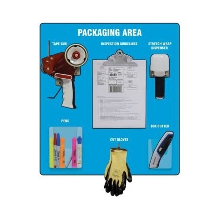 Accuform PACKAGING AREA STOREBOARDS  SMALL PSB719BUBK PSB719BUBK